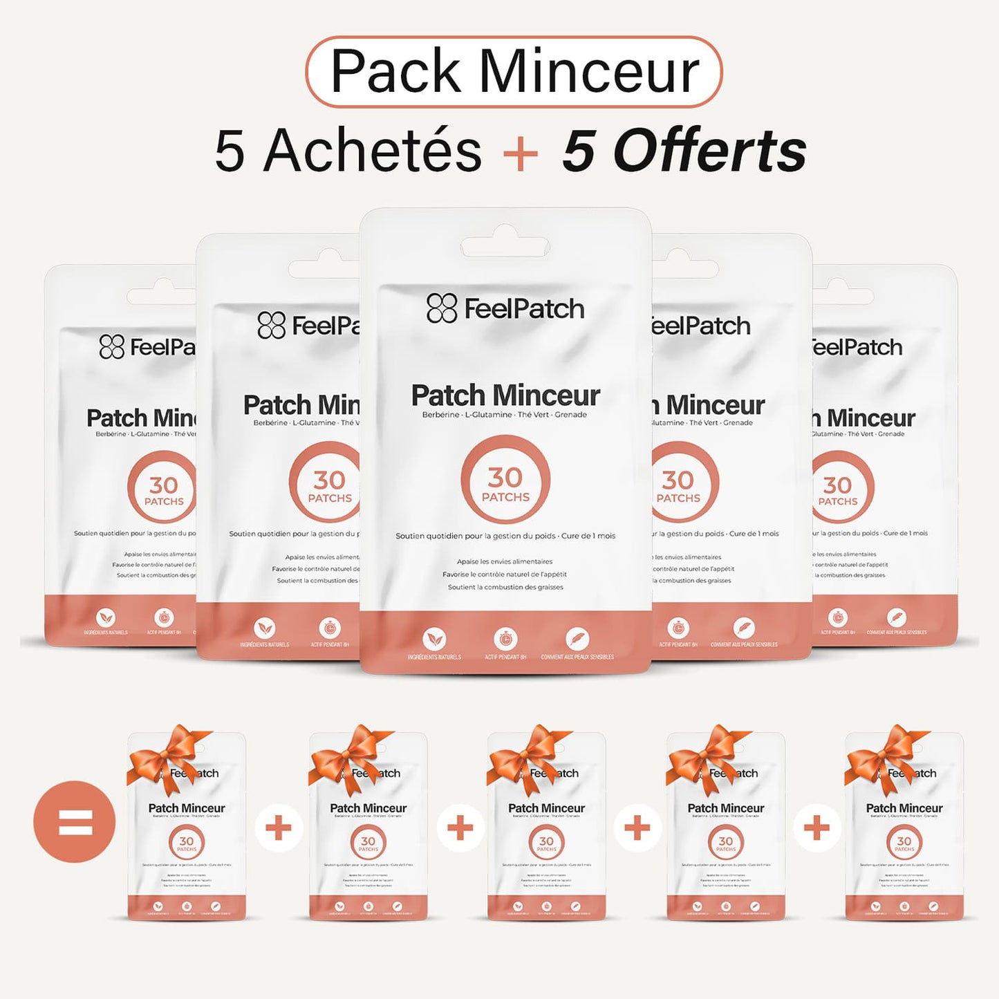 Pack Minceur : 5 Achetés + 5 Offerts